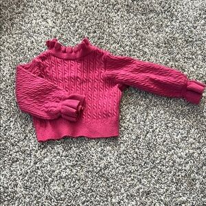 Janie and Jack 6 to 12 months Pink Sweater